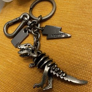 Coach Dinosaur Keychain